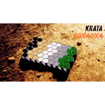 Kratka KRATA Parkingowa Trawnik Podjazd 60x40x4 cm EKO Parking Drogowa 10 szt.